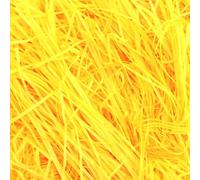 Qcdou Shredded Tissue Paper for Gift Boxes Yellow, 100g Shredded Tissue Paper, Hamper Filling Gift Bags, Packaging Filler, for Birthday, Christmas, Wedding, Hamper & Luxury Gift Box Presentations