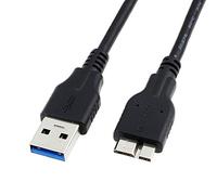 QCEs USB 3.0 Cable, USB 3.0 A Male to Micro B Cable 3.3FT Cord Compatible with WD My Passport and Elements Portable External Hard Drive, Toshiba, Seagate, Samsung Galaxy S5, Note 3