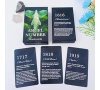 QCFQCF Angel Numbers Oracle Cards, Oracle Cards for Beginners, Angel Number Affirmation Cards, Tell You How to Live Your Life The Best Way