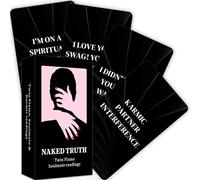 QCFQCF Love Oracle Cards,Naked Truth Oracle Deck,Soulmate Oracle Cards for Beginners, Perfect for Twin Flame and Soulmate Readings