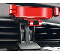 QCHIAN Car Phone Holder for Jaguar XE 2015 2016 2017 2018 2019 2020-2023, Stable Handsfree Phone Holder Mount for Car, Adjustable Car Mobile Phone Cradle 360° Rotation Vent Dashboard Stand,C Red