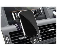QCHIAN Car Phone Holder for Rover Discovery Sport 2016 2017 2018-2023, Stable Handsfree Phone Holder Mount for Car, Adjustable Car Mobile Phone Cradle 360° Rotation Vent Dashboard Stand,A Black