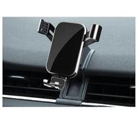 QCHIAN Car Phone Holder for Rover Range Rover Evoque 2020 2021 2022 2023, Stable Handsfree Phone Holder Mount for Car, Adjustable Car Mobile Phone Cradle 360° Rotation Vent Dashboard Stand,A Black
