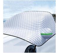 QCHIAN Car Windshield Cover for Jeep Avenger 2022-2023, Car Windscreen Snow Cover, Ultra Thick Winter Windscreen Ice Frost Protector Sun Shade Front Windshield Cover,230x145cm