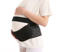 Qchomee Maternity Belt Pregnancy Support Belly Waist Belt Adjustable Lower Girdle Back Band for Pregnancy Belly Lifting Support to Relieve Back & Hip & Pelvic Floor Pain Postpartum Band (XXL)