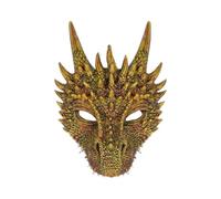 Qchomee Realistic Dinosaur Mask Novelty Funny Dinosaur Headband Animal Full Face Mask Headwear for Halloween Cosplay Prank Trick Amuse Fancy Dress Easter Carnival Festival Costume Prop