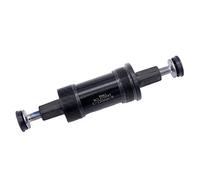 QCKNKMGG Square Mountain Bicycle Bottom Bracket ， Square Hole Bottom Bracket Shaft Black 118-127.5mm Mountain Dead Fast Folding Road Bikes(122.5mm)