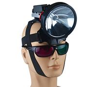 QCLUEU Xenon Headlamp Head Torch Light Spotlight,for Outdoor Fishing Light Hunting Camping Patrol Lighting,super Bright Searchlight(100W)
