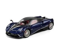 qcmaw Scale car model 1:18 For Huayra Dinastia Alloy Racing Car Model Diecast Metal Sport Vehicle Memorial Ornament Suitable for decoration(Blue)