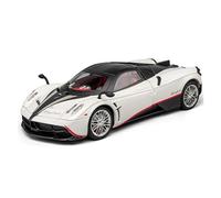 qcmaw Scale car model 1:18 For Huayra Dinastia Alloy Racing Car Model Diecast Metal Sport Vehicle Memorial Ornament Suitable for decoration(White)