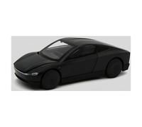 qcmaw Scale car model 1:32 For Robotaxi New Energy Car Model Unmanned Driving Vehicle Ornament Suitable for decoration(Black)