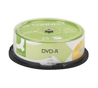 Q-Connect DVD-R 4.7GB Cake Box (Pack of 25) Ref KF00255