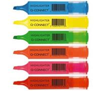 Qconnect Highlighters Assorted Pack Of 6