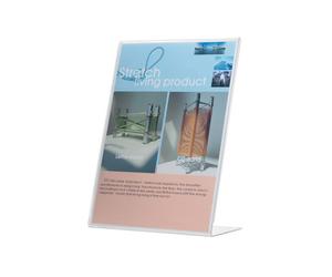 Qconnect Slant Sign Holder Lshape A4