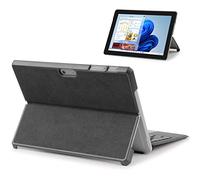Qcoswa Slim Lightweight Case for Microsoft Surface Go 3 2021 / Surface Go 2 2020 / Surface Go 2018,Surface Go 3/ Go 2/ Go [10.5-inch] Hard Protective Cover,Compatible with Type Cover Keyboard(Grey)