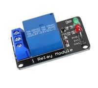 QCSTORE 1 Relay Module, Compact Electronic Control Device for Smart Home Automation, 3.3V, Package of 1
