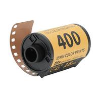 QCSTORE 35mm Camera Color Negative Film ISO 320-400 High Sharpness Wide Exposure for Versatile Photography 1 Roll (18 Sheet)