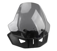 QCSTORE Adjustable Windshield Sport Shield for Ryker 600 900 Rally Enhance Comfort Aerodynamics PC Material 1 Unit (Gray)