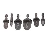 QCSTORE Air Conditioner Copper Pipe Tube Expander Set, 6 Pcs Bearing Steel, Hex Handle for Secure Connection During Installation