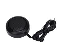 QCSTORE Car Radio External Speaker Compact 1W Communication Speaker for FT Series High Compatibility Durable ABS Material 7x7x2.2cm