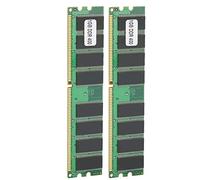 QCSTORE Desktop Computer Double-Sided 16-Grain DDR 1GB 400MHZ PC-3200 Memory Module. Fast Heat Dissipation and Long Service Life. Ideal for Gaming and Work Tasks