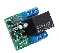 QCSTORE DPDT Relay Module Double Pole Double Throw Self Locking Bistable Relay Board for DIY Projects, Stable Performance, 1 Unit (DC5V)