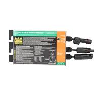 QCSTORE GMI 500W Solar Micro Inverter Voltage Current Temperature Protection for Three Phase Power Generation Systems Aluminum AC220V for Grid Connection