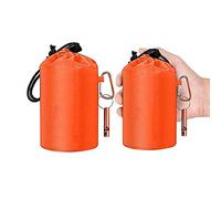 QCSTORE Pack of 2 Emergency Survival Sleeping Bag, Blankets, Emergency Survival Bivouac Sack, Blanket, Waterproof, Portable Insulation Bags, Survival Equipment, Emergency Blanket with