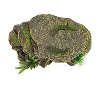 QCSTORE Reptile Shelter Cool Sun Avoiding Caves Safe Training Hiding Spot for Reptiles Suitable for All Life Stages Non- Material