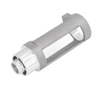 QCSTORE Squarehole Drill Bit Adapter Aluminum Durable Tool for Fast Square Hole Drilling for Woodworkers 53x53x150mm