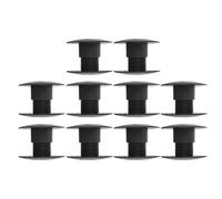 Qcwwy 10 Pair Foosball Bushings Chess Leisure Sports No Screws Needed Durable Environmental Plastic Easy to Use with Bearing Rods for Table Football Games 10 Pair Foosball Bushings