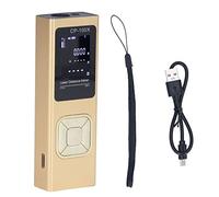 Qcwwy 100m Distance Meter, IP54 Handheld Electronic Measure Device Digital Display Rangefinder for Interior Decoration Indoor Architecture
