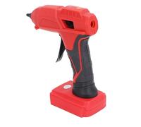Qcwwy 100W Cordless Hot Glue Fast Preheating 180s Ergonomic Rubberized Handle Hot Melt Glue for Electronic Repair Home Decoration Packaging Sealing Power Tools