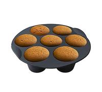 Qcwwy 10Pcs Air Fryer Accessory Kit, Silicone Liners for 3.2Qt to 5.8Qt Air Fryers, Versatile Cooking Tools for Baking, Frying and More (7in)