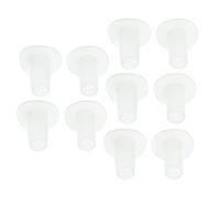 Qcwwy 10pcs Calf Milk Nipple Poultry Breeding Supplies Pacifier Feeding Equipment Accessory with Mother Cow Nipple Shape for Orphaned Veal At Cattle Farms 10pcs Calf Milk Soft