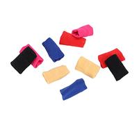 Qcwwy 10Pcs Finger Protector Painting Tools for Protection from Pressure and Friction with Enhanced Grip and Joint Support Suitable for Daily Use 10Pcs Finger Protector Nylon