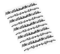 Qcwwy 10PCS Plastic Embossing Folders for Card Making Ideal for Card Making Ideal for and Spellbinders Perfect for Crafting with Cardstock and Kraft Paper in DIY Projects School