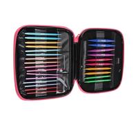 Qcwwy 13 Pairs Interchangeable Circular Knitting Needles Set 3.0-10mm