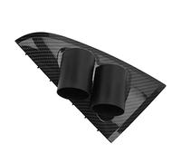 Qcwwy 2-inch Replacement of the Double Adjustment for Falcon BA BF XR6 XR8 XR6T, Durable Meter Door for DIY Car Owners (Carbon Fiber Style)