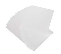 Qcwwy 20 Pcs Clear L Shaped File Folders, Plastic A4 Document Organizer with High Transparency for Paper Storage