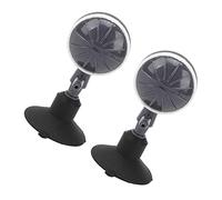 Qcwwy 2Pcs Air Stone Bubble Diffuser Durable Plastic Mini Bubble Stone For Fish Tank Oxygenation Suction Cups For Easy Installation In Aquariums Fish Tank Accessories
