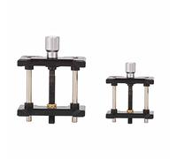 Qcwwy 2pcs Plastic Watch Movement Holder Watch Tools Accessories Repair Tool with 2 Fixed Bases for Repair Jewelry Making Craft 2pcs Plastic Movement Holder Watchmaker