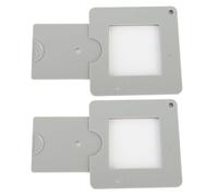 Qcwwy 2pcs View Finder, Sliding Viewfinder Instrument Color Isolation Viewing Device Composition Framing Assistant with Sliding Mechanism for Painting Drawing Photography