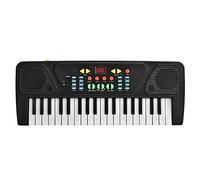 Qcwwy 37Key Electric Piano Keyboard Childrens Toy Environmental Material HD Sound Quality Small Microphone Add El-Eye Coordination Great