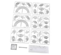 Qcwwy 3D Crystal Puzzle Educational Saturn Shaped Diy Jigsaw Toy For Adults And Kids Fun And Challenging Model For Brain Development Transformer Models (Grey)