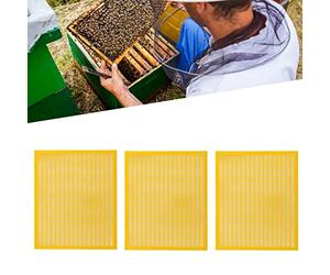 Qcwwy 3pcs Beekeeping Plastic Queen Excluder, Bee Queen Protect Beekeeping Separated Bee Queen Board Separating Queen Bee From The Honey Making Area