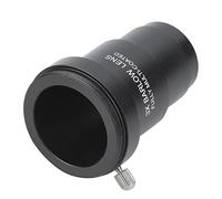 Qcwwy 3x Barlow Lens Binoculars Other Accessories Metal Telescope Eyepiece with M42x0.75 Thread Camera Connect Interface for Astronomical Telescope 3x Barlow Lens 1.25 Inch Fully Multi