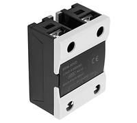 Qcwwy 40A SSR Relay BRM 40VD Solid State Relay 40A DC 0 10V AC 0 Mystical/Fantasy Retardant Heat Resistant for Industrial Equipment Power Control and Temperature Controller Systems