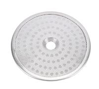 Qcwwy 52mm Coffee Machine Shower Screen,Reusable Stainless Steel Coffee Maker Secondary Water Separation Filter Brewing Head Strainer Mesh Extraction Filter Fine Holes Dispersion