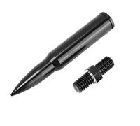 Qcwwy 80mm Car Antenna 80mm Aluminum Alloy Antenna Universal Direct Car Auto Aerials Replacement Suitable for JK & Unlimited 2 Doors and 4 Doors 2007 2017 Automotive Exterior